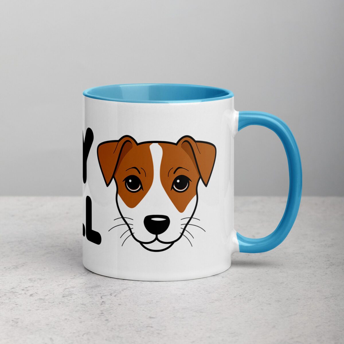 I ❤️ My Jack Russell Coffee Mug & Tea Cup - Image 15