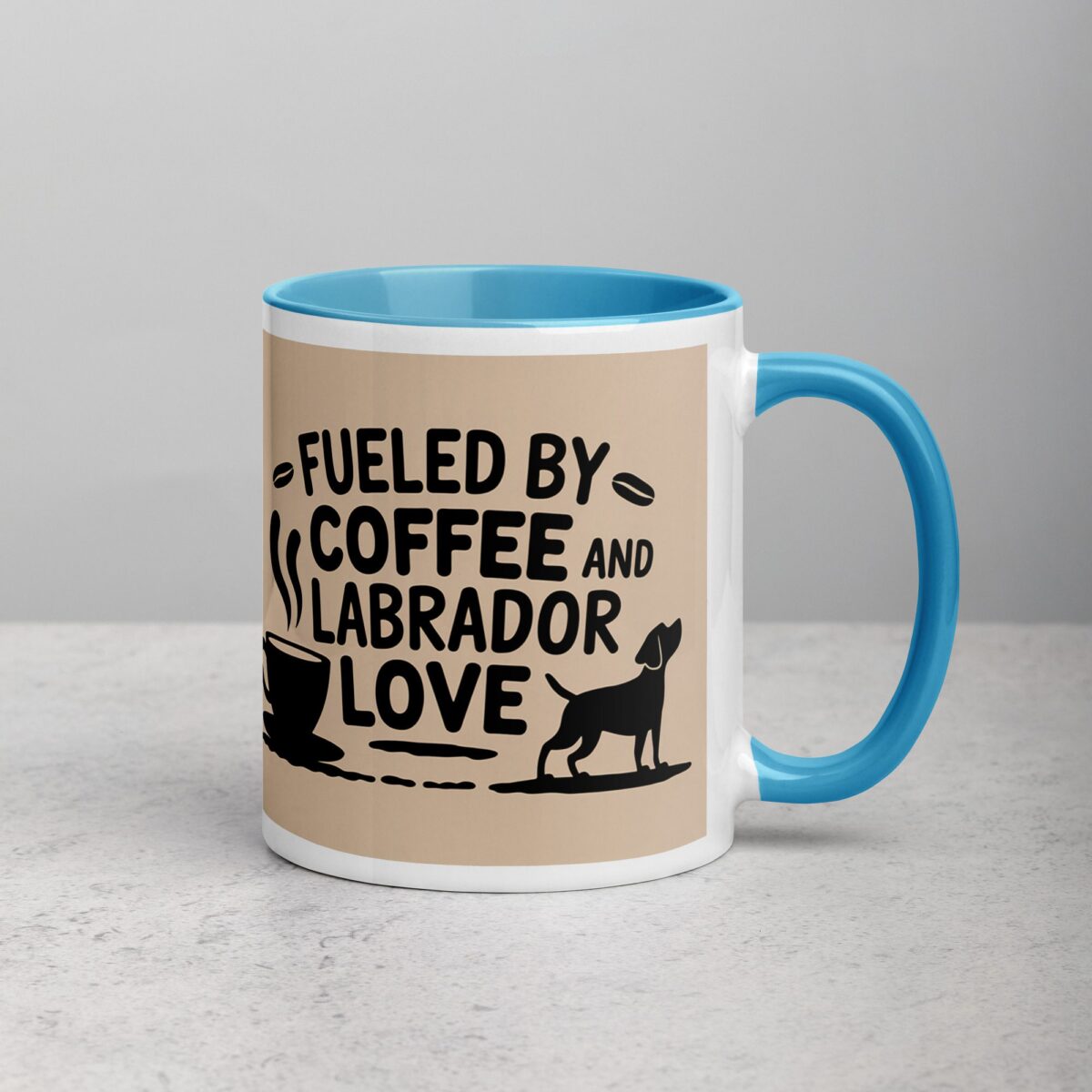 Fueled by Coffee and Labrador Love Mug - Image 15
