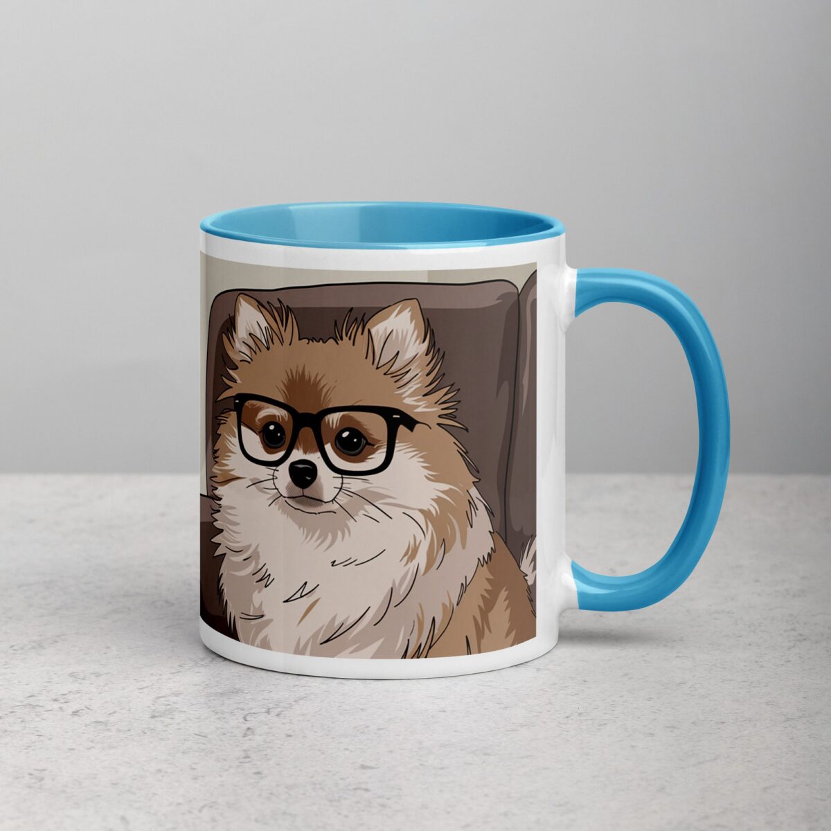 My Pom Is My Therapist Coffee Mug - Image 15