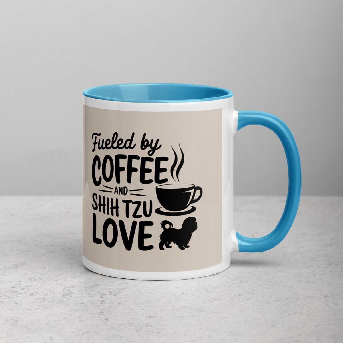 Fueled by Coffee and Shih Tzu Love Mug - Image 15