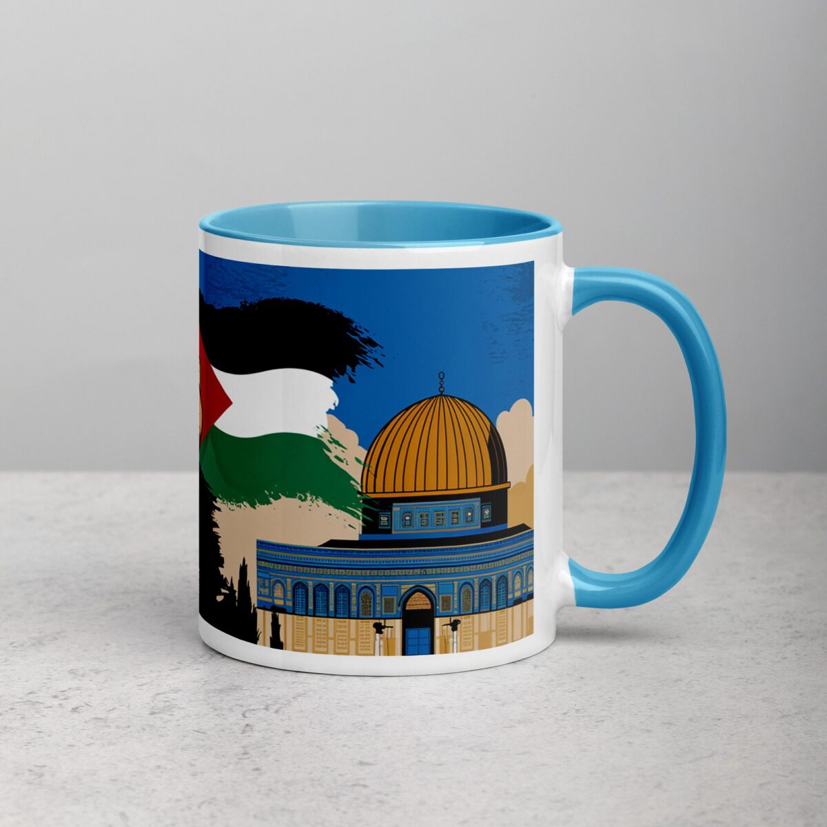 Resist, Exist, Persist Palestine Mug - Image 15