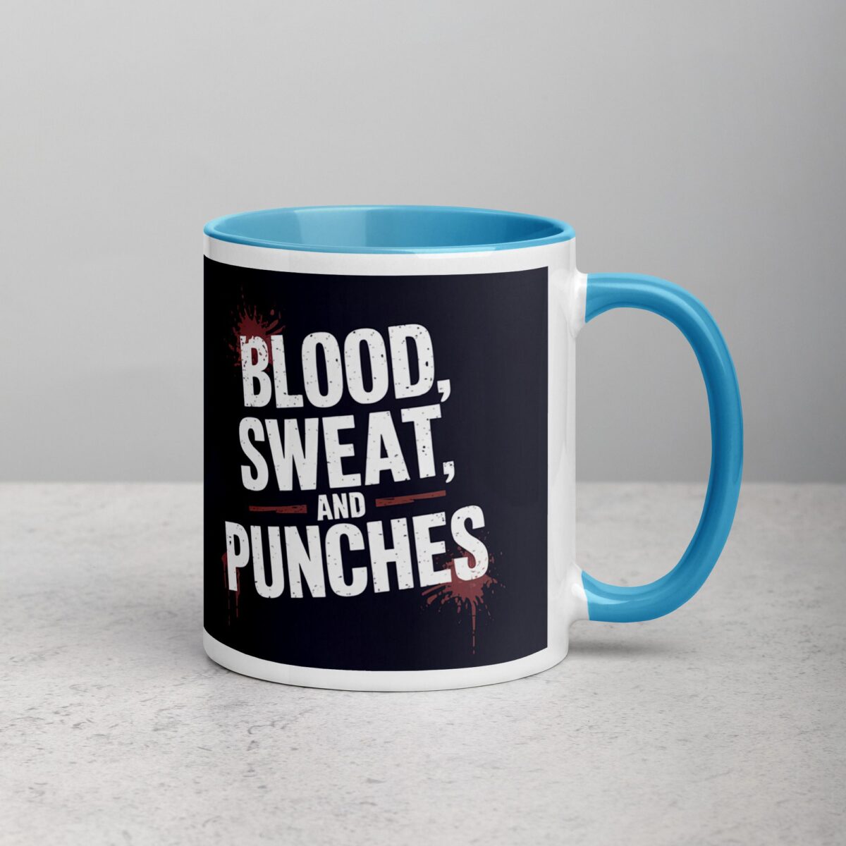 Blood, Sweat, and Punches Boxing Mug - Image 15