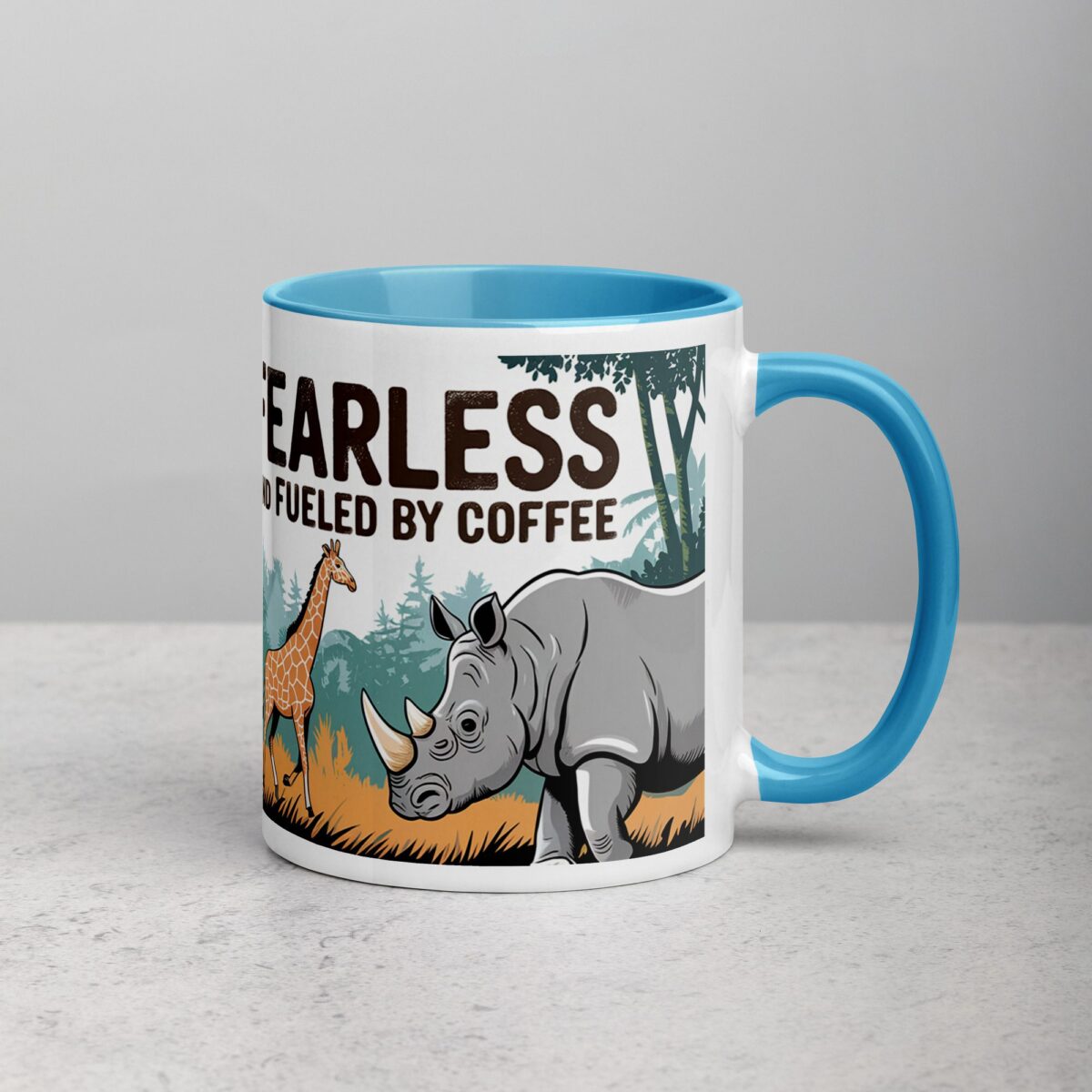 Fearless and Fueled by Coffee Lion Mug - Image 15