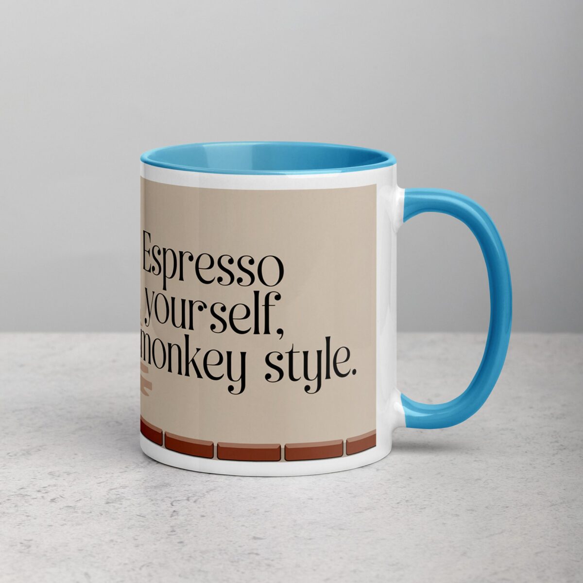 Espresso Yourself, Monkey Style Coffee Mug - Image 15