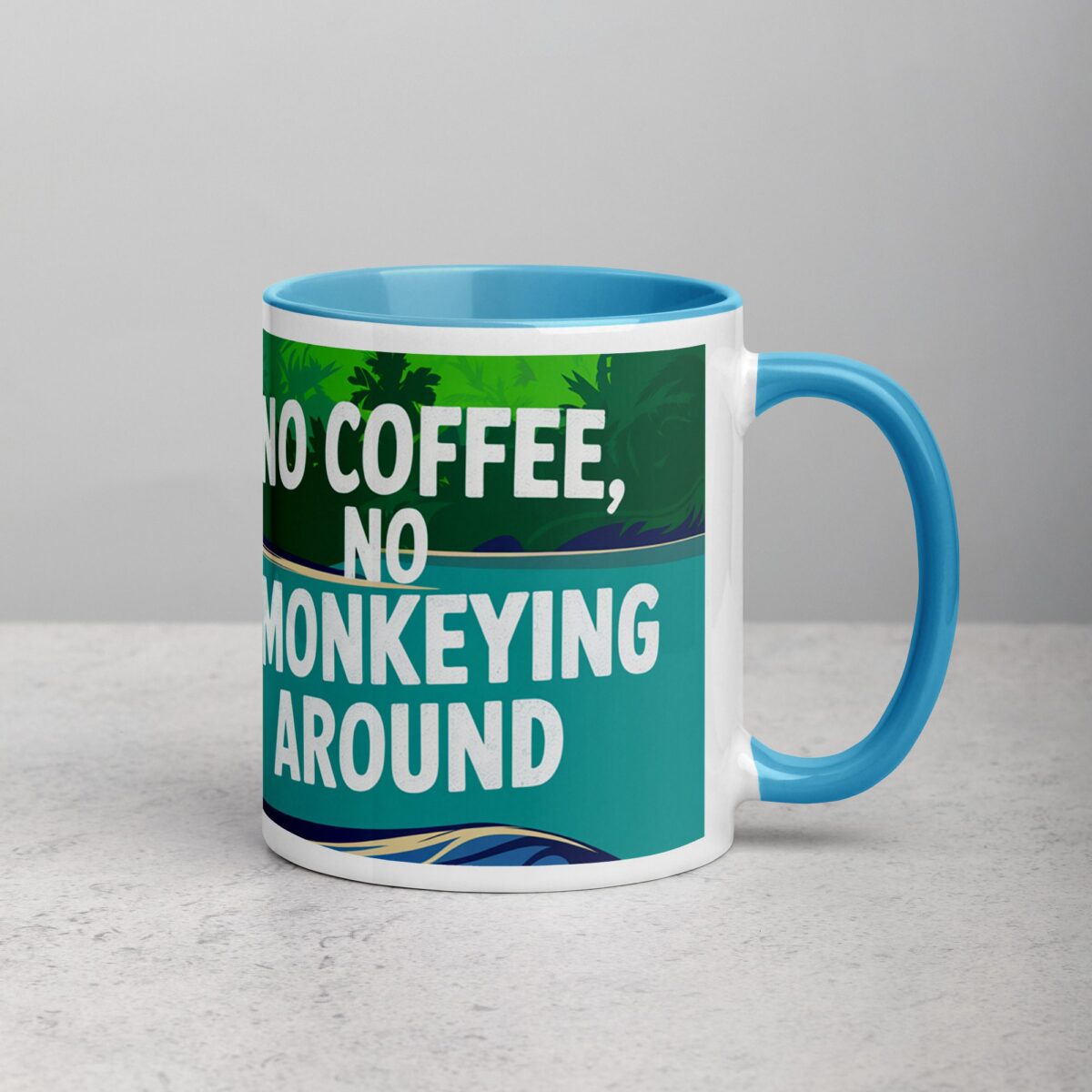 No Coffee, No Monkeying Around Mug - Image 15