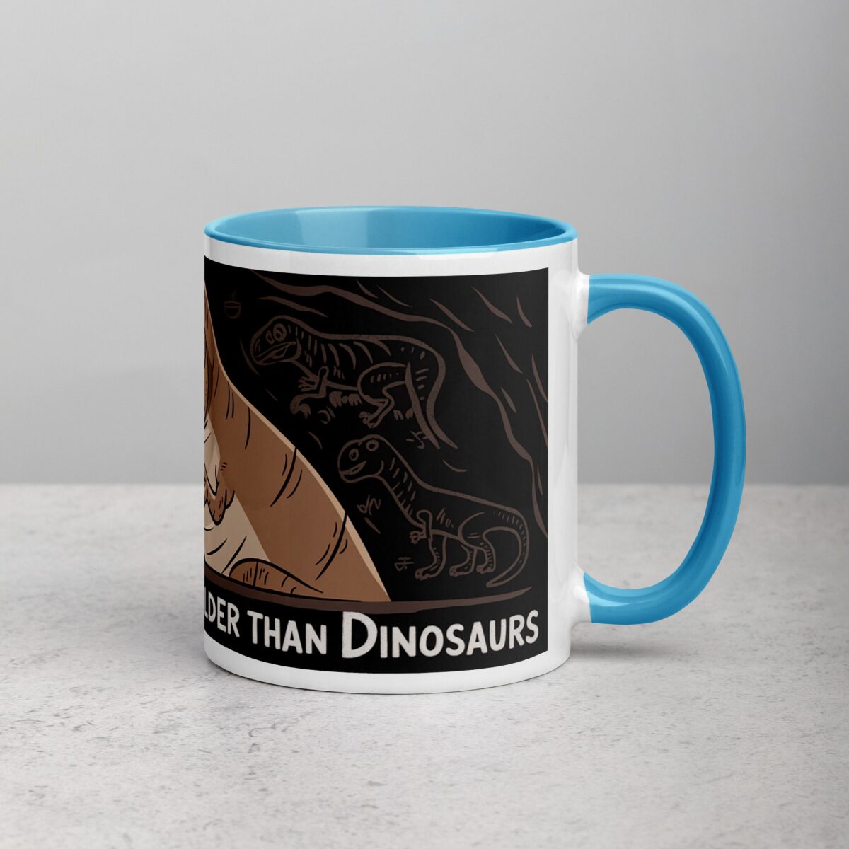 Coffee: The Only Thing Older Than Dinosaurs Mug - Image 15