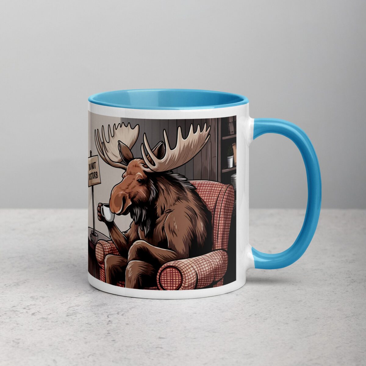 I’m Not Antler-Social, Just Caffeinating Moose Mug - Image 15