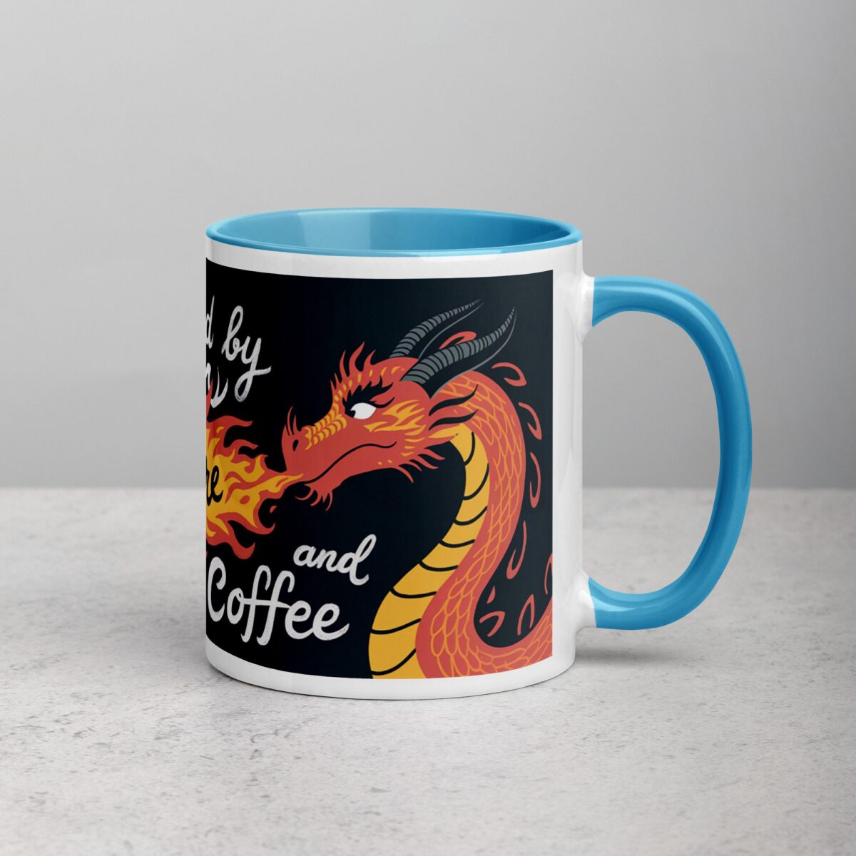 Fueled by Fire and Dragon Coffee Mug - Image 15