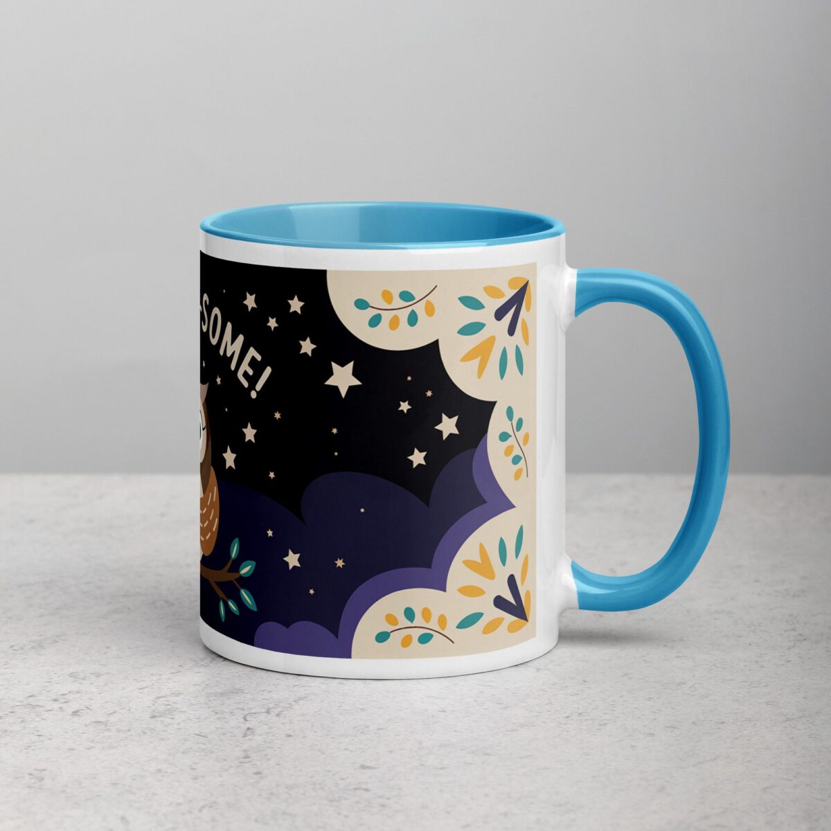 Stay Owl-some! Coffee Mug & Tea Cup - Image 15