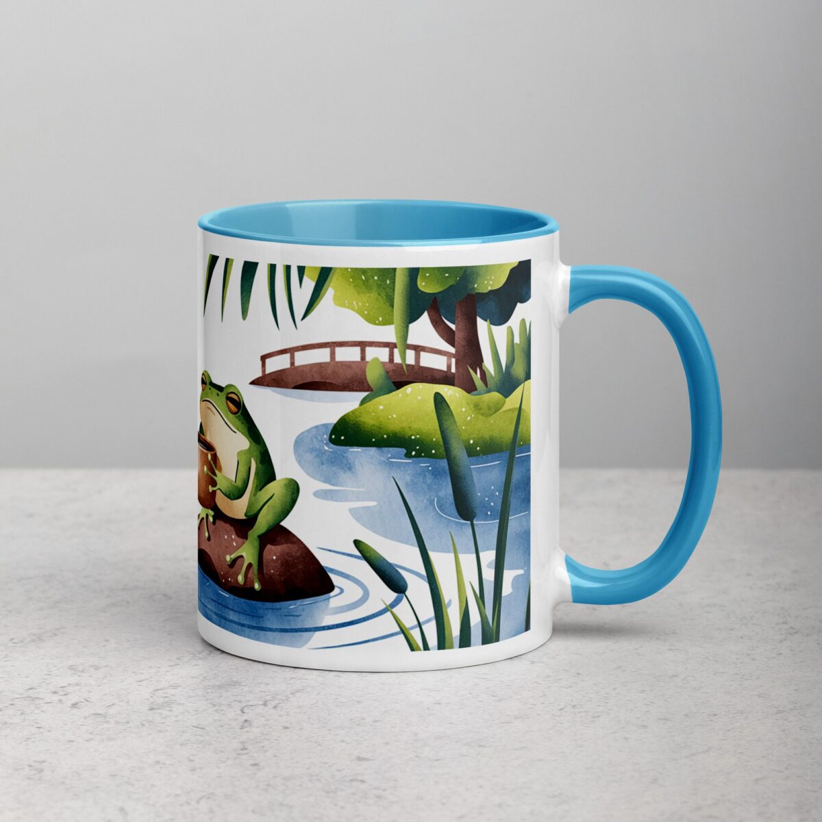 Pond Life, Coffee First Mug - Image 15