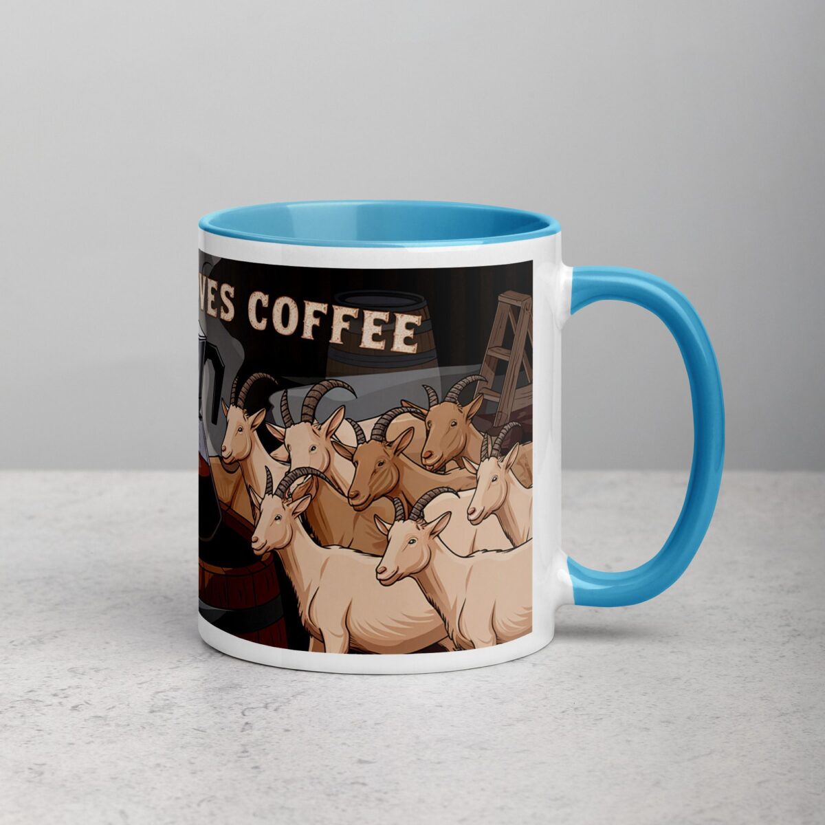 Goat Herd Loves Coffee Mug - Image 15