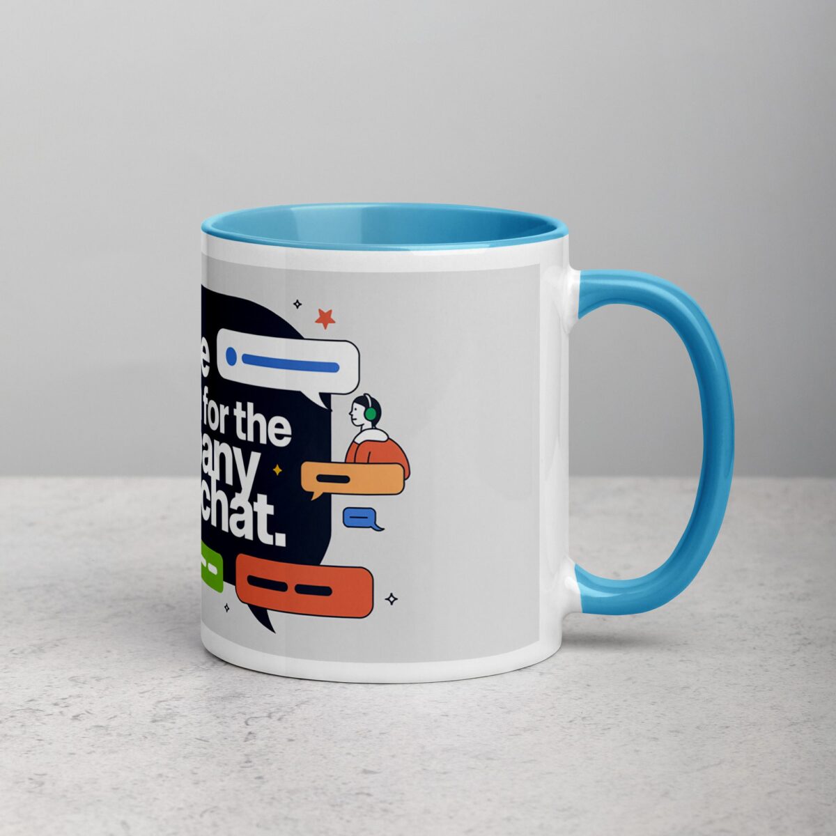 I’m the Reason for the Company Group Chat Boss Mug - Image 15