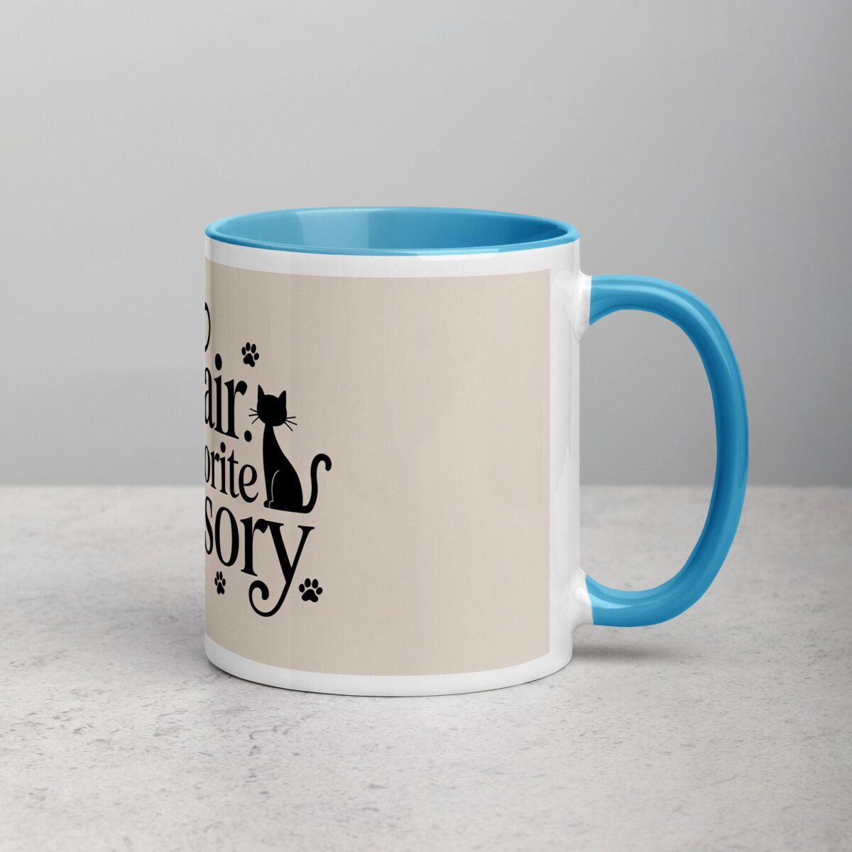 Cat Hair: My Favorite Accessory Mug - Image 15