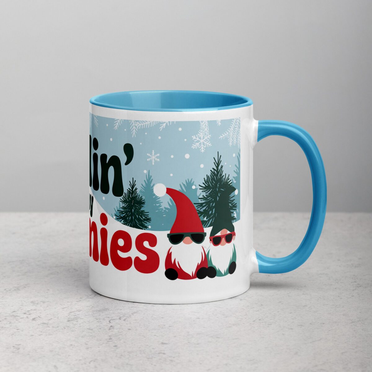 Chillin’ with My Gnomies Christmas Mug - Image 15