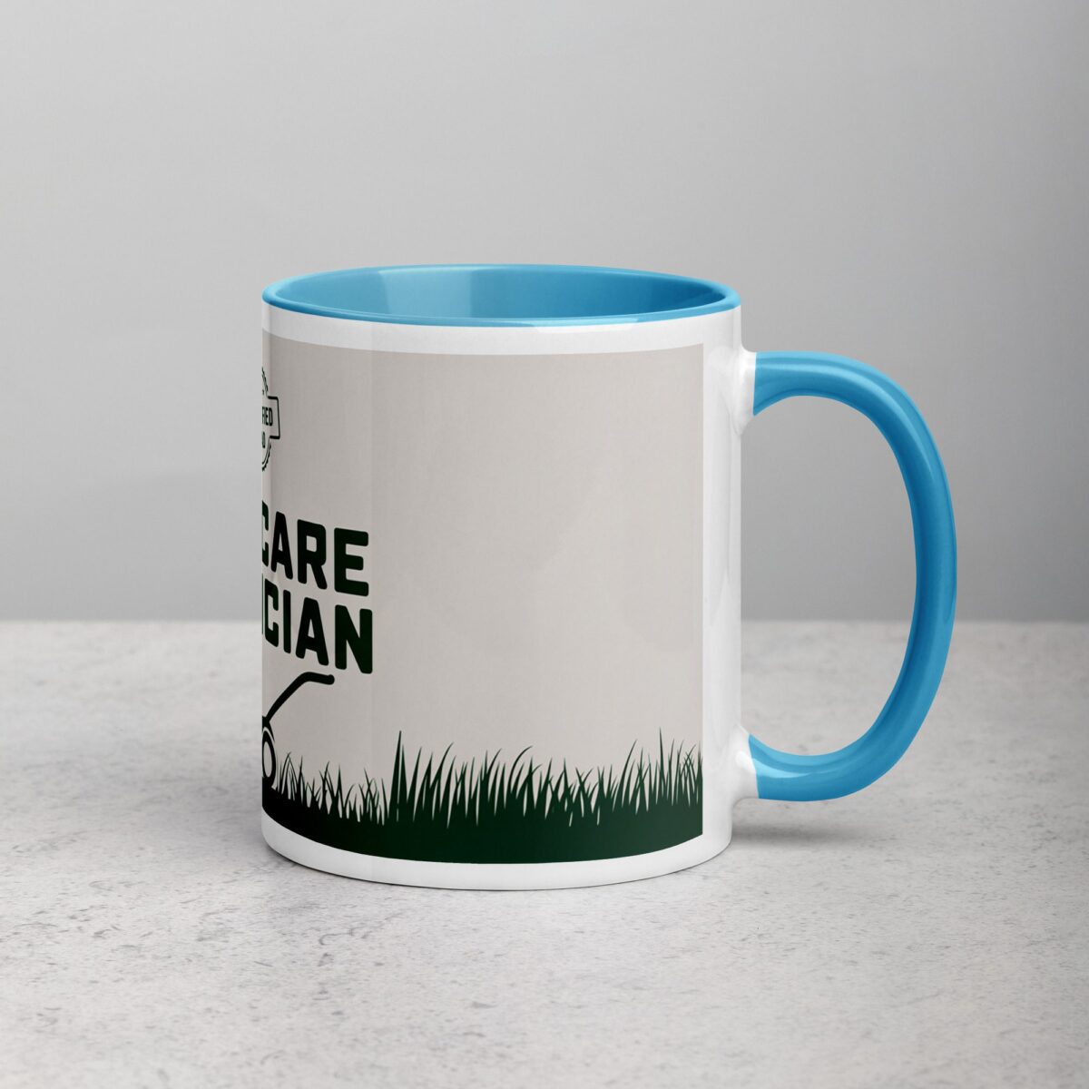 Official Lawn Care Technician Dad Coffee Mug - Image 15