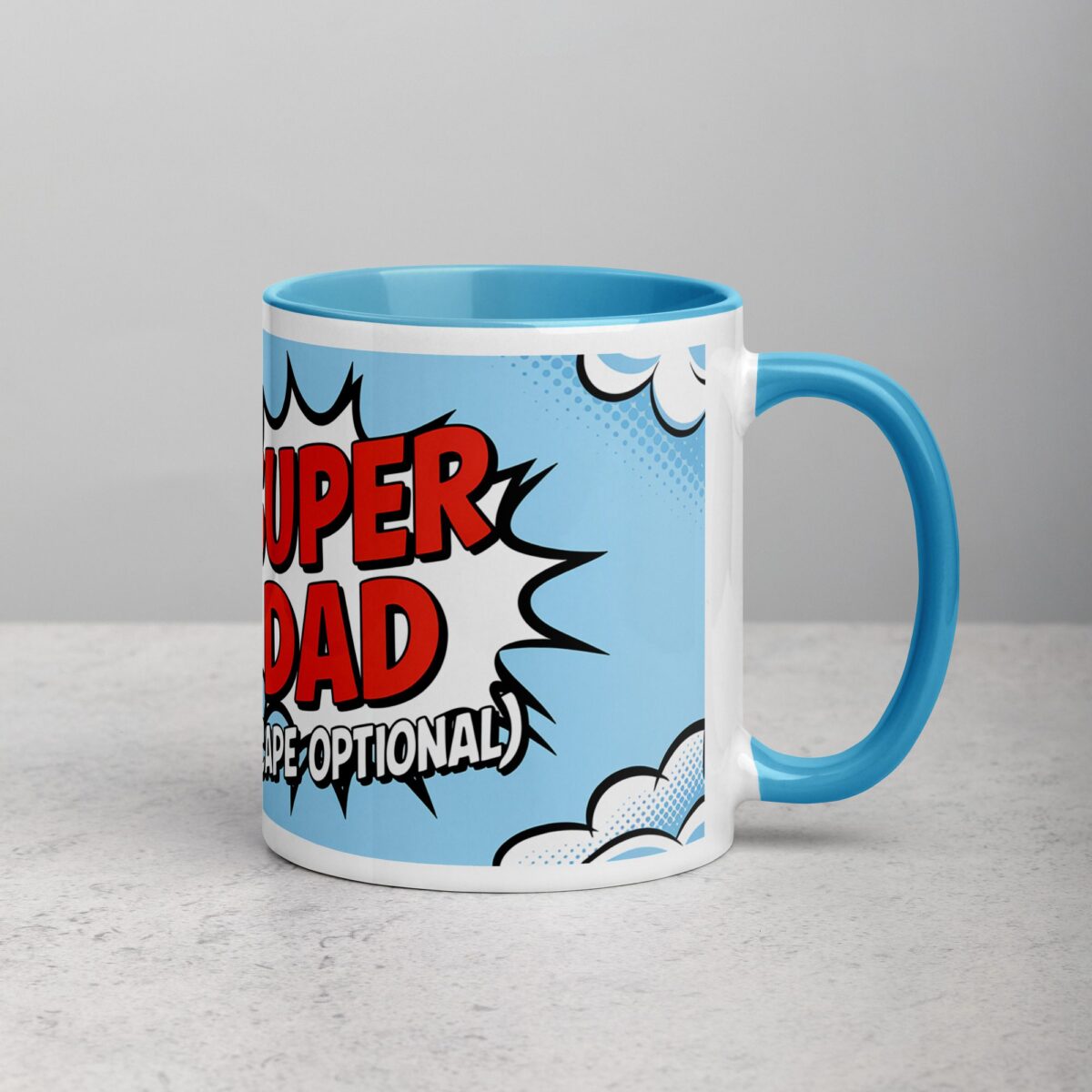 Super Dad Superhero Coffee Mug - Image 15
