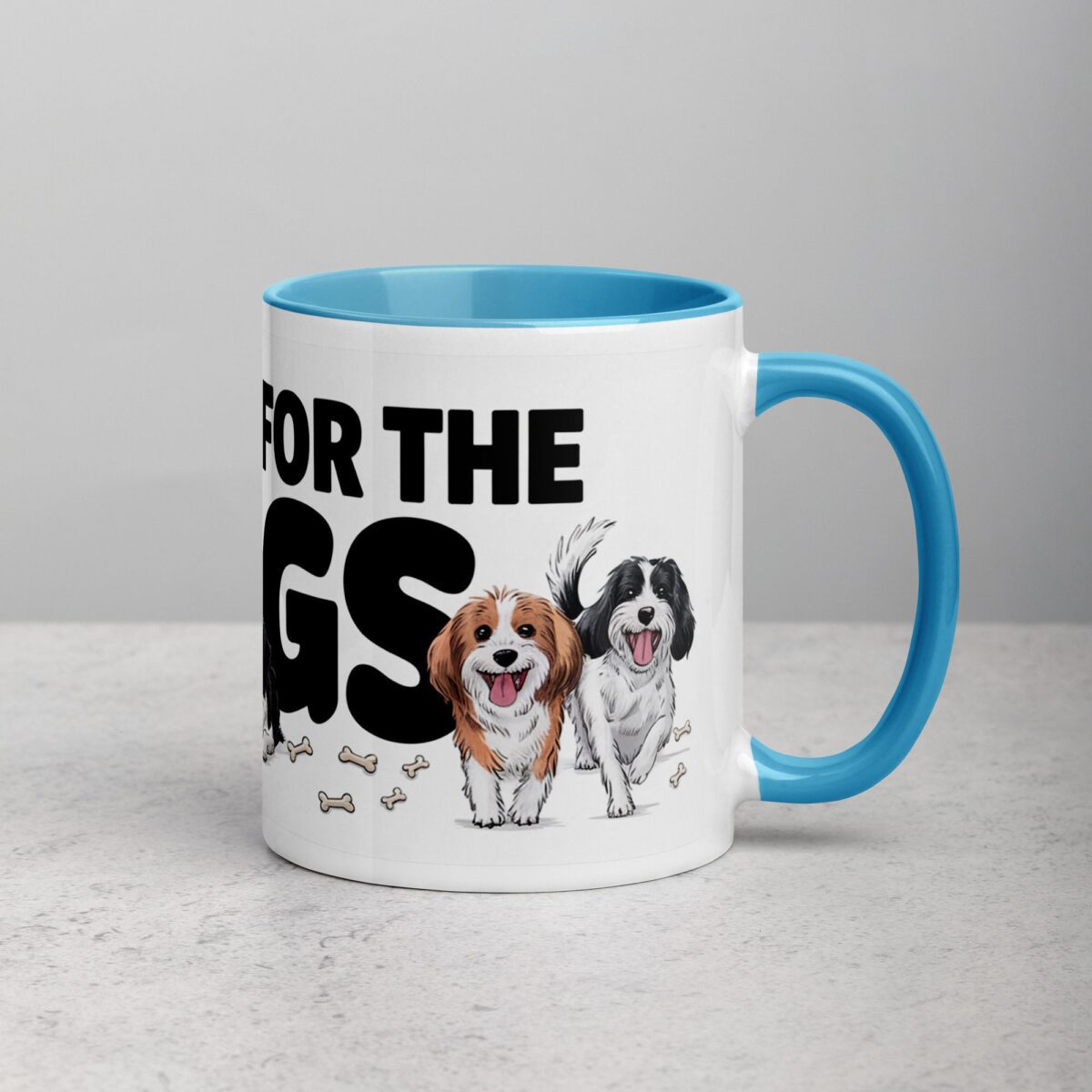 I’m Here for the Dogs Coffee Mug - Image 15