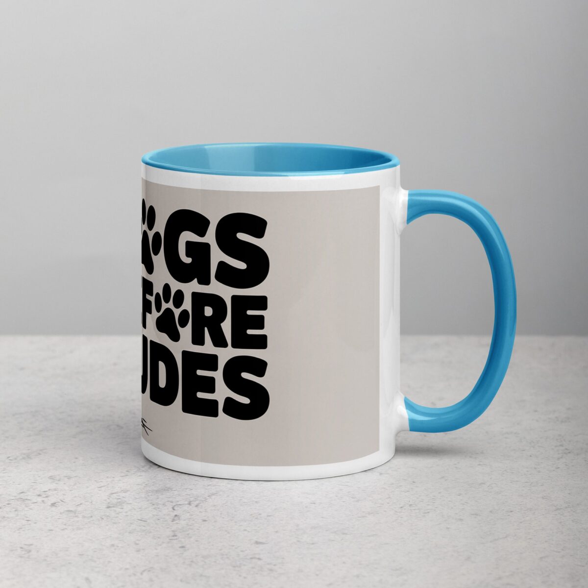 Dogs Before Dudes Coffee Mug & Tea Cup - Image 15