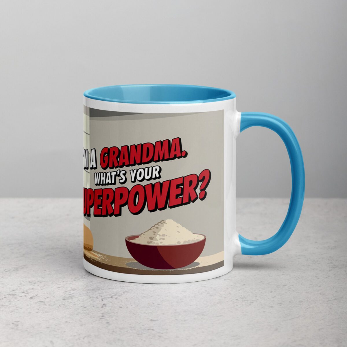 I’m a Grandma. What’s Your Superpower? Mug - Image 15