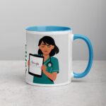 Because Patients Can’t Google Their Symptoms Nurse Mug - Image 15