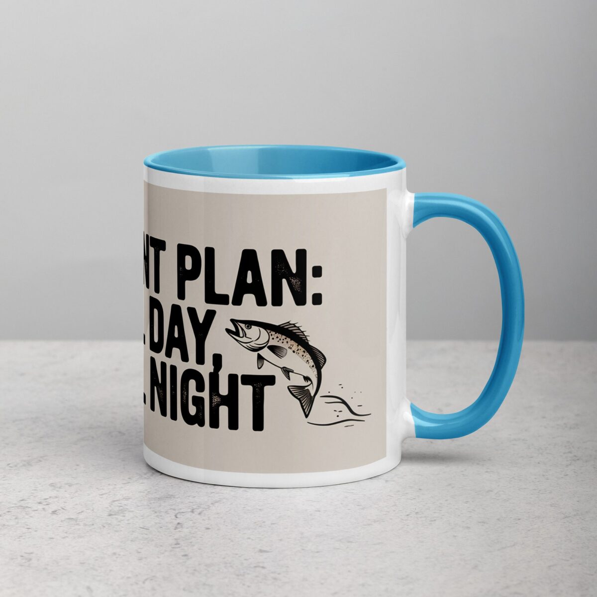 Retirement Plan: Fish All Day, Nap All Night Mug - Image 15