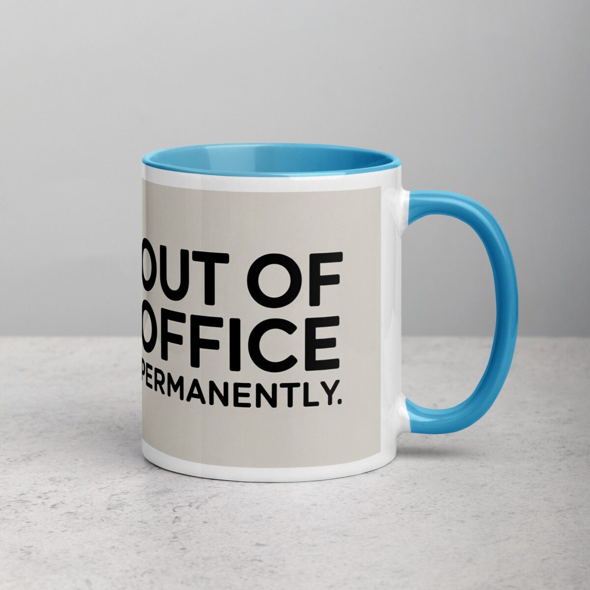 Out of Office Permanently Retirement Coffee Mug - Image 15
