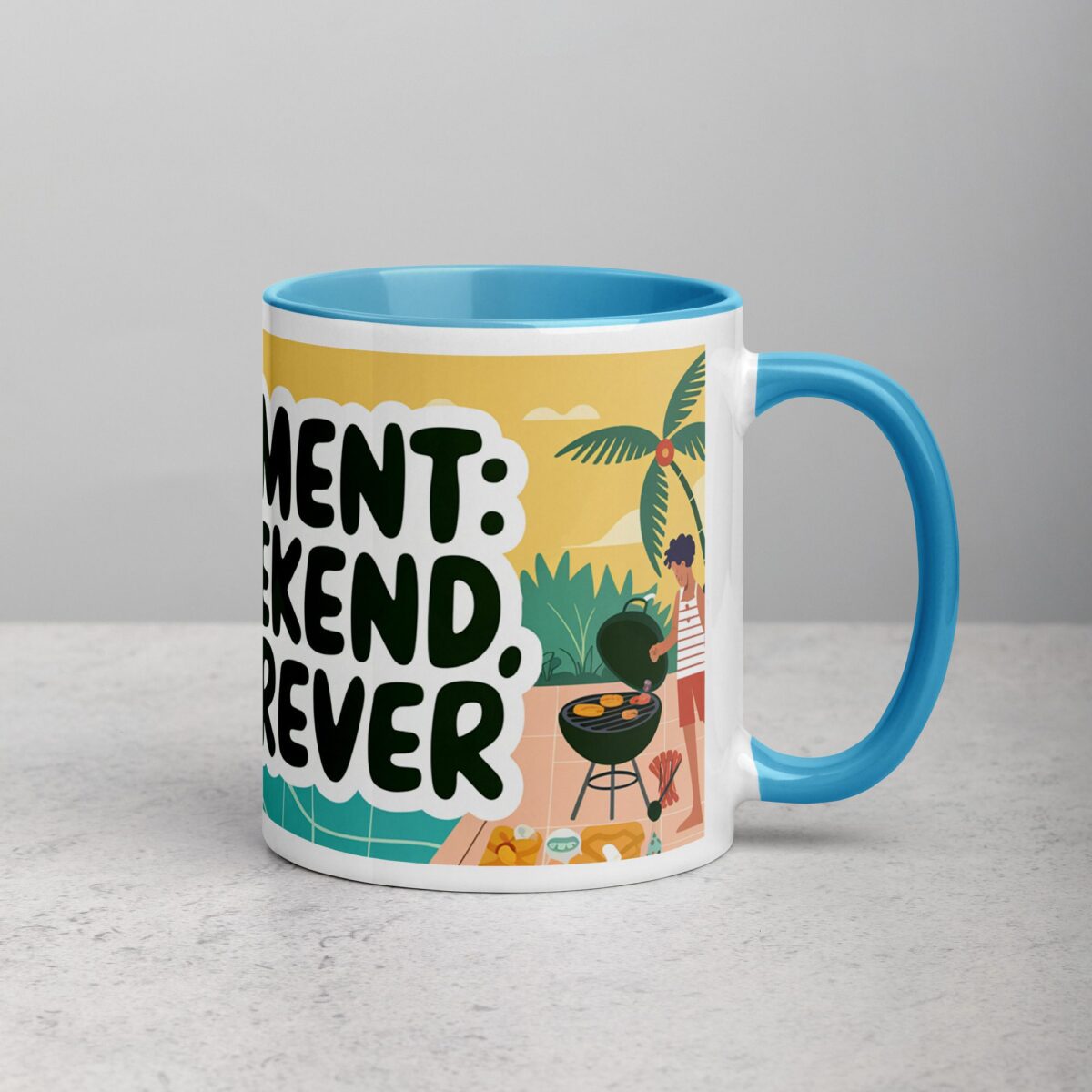 Retirement: The Weekend, But Forever Coffee Mug - Image 15