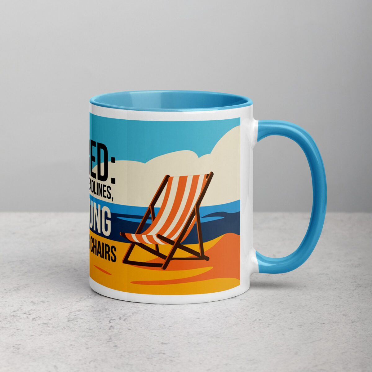 Retired: Too Old for Deadlines, Too Young for Rocking Chairs Mug - Image 15