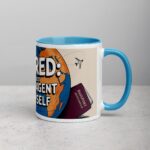 Retired: World’s Best Travel Agent for Myself Mug - Image 15