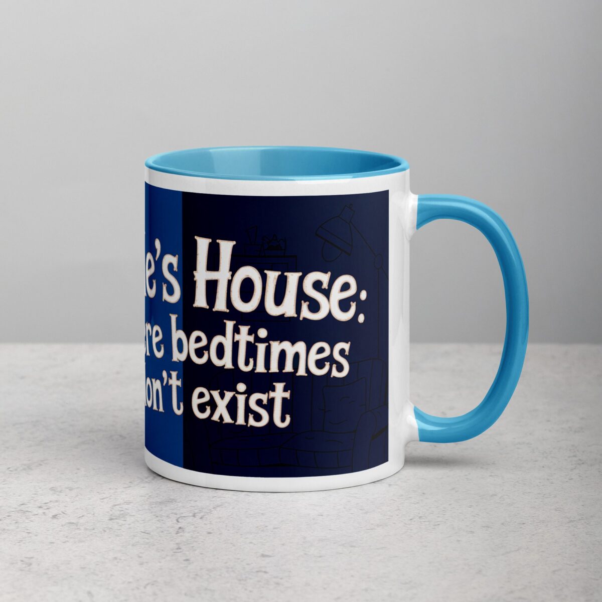 Uncle’s House: Where Bedtimes Don’t Exist Coffee Mug - Image 15