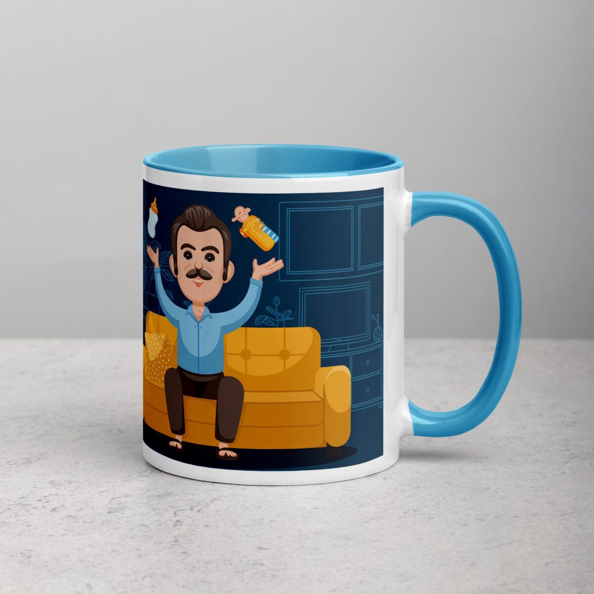 Uncle: The Legend, The Myth, The Babysitter Coffee Mug - Image 15