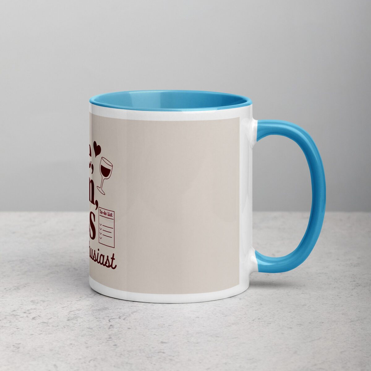 Wife, Mom, Boss, Wine Enthusiast Coffee Mug - Image 15