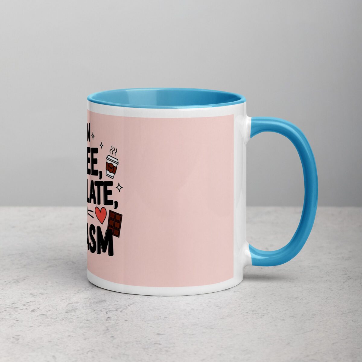 I Run on Coffee, Chocolate, and Sarcasm Coffee Mug - Image 15