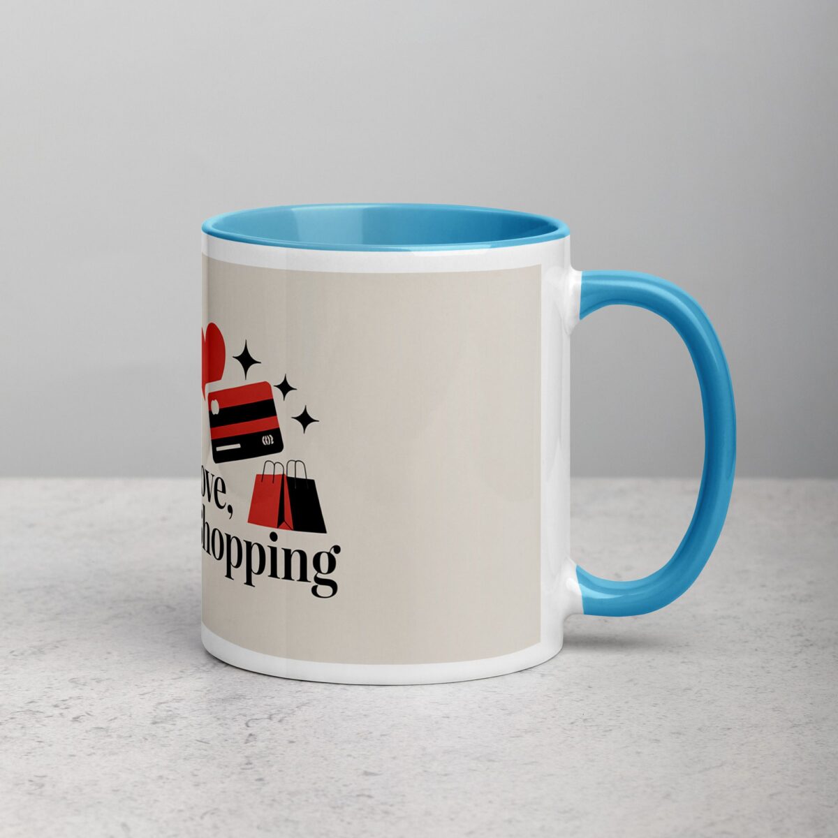 Wife: Unlimited Love, Unlimited Shopping Coffee Mug - Image 15
