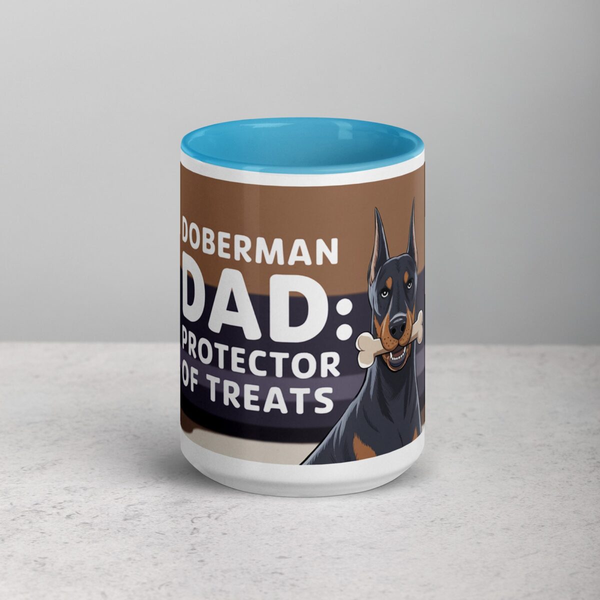 Doberman Dad: Protector of Treats Coffee Mug - Image 16