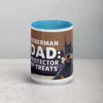 Doberman Dad: Protector of Treats Coffee Mug - Image 16