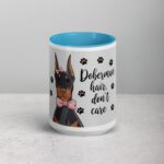 Doberman Hair, Don’t Care Coffee Mug - Image 16