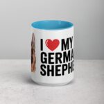 I ❤️ My German Shepherd Coffee Mug & Tea Cup - Image 16