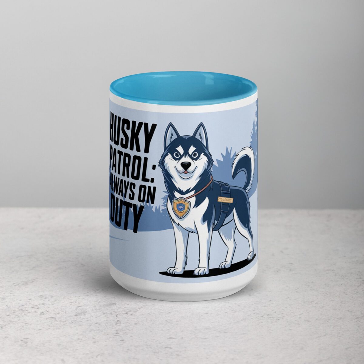 Husky Patrol: Always on Duty Coffee Mug - Image 16