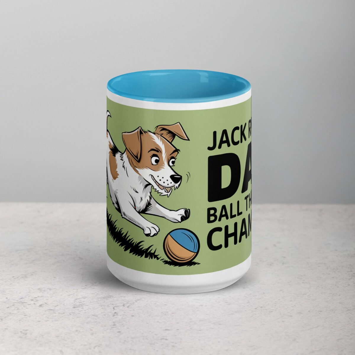 Jack Russell Dad: Ball Throwing Champion Coffee Mug - Image 16