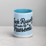 Jack Russells Make Life Pawsome Coffee Mug - Image 16