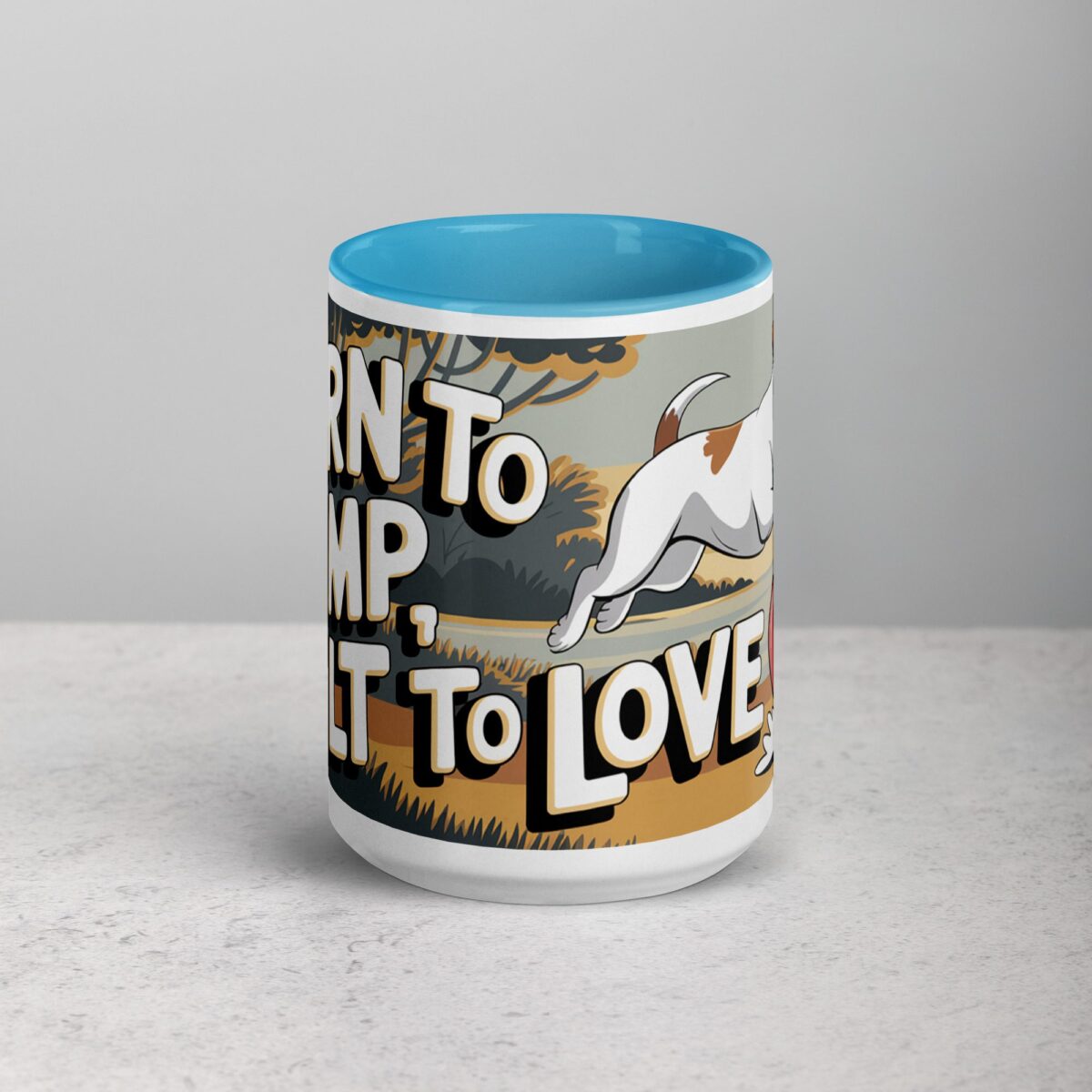 Born to Jump, Built to Love Jack Russell Mug - Image 16