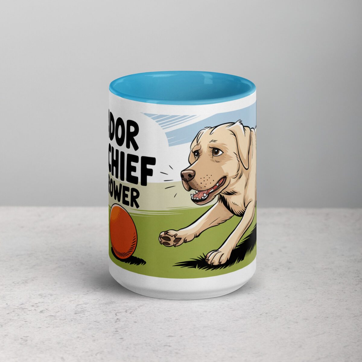 Labrador Dad: Chief Ball Thrower Coffee Mug - Image 16