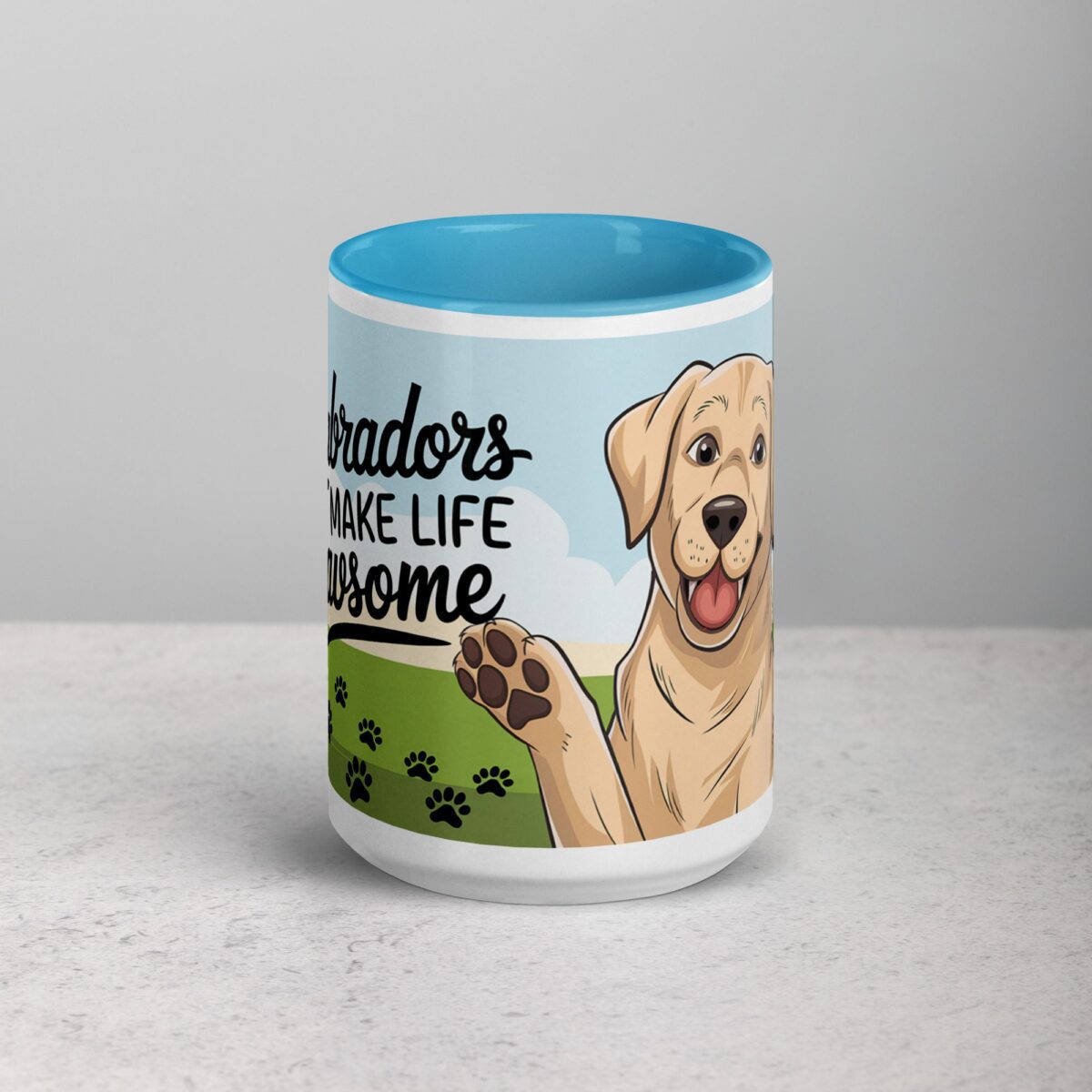 Labradors Make Life Pawsome Coffee Mug - Image 16