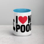 I ❤️ My Poodle Coffee Mug & Tea Cup - Image 16