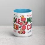 Poodle Mom: Queen of Curls Coffee Mug - Image 16