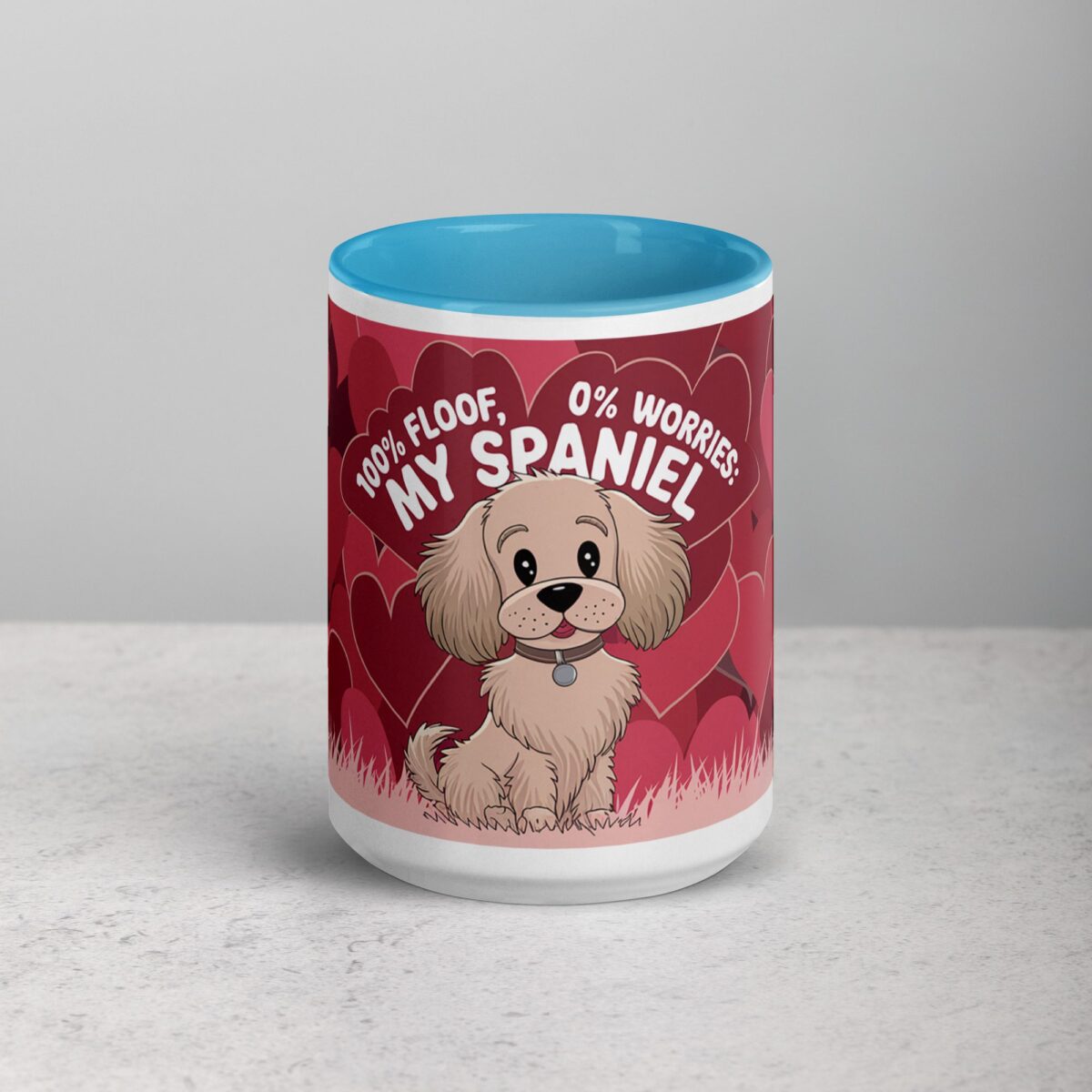 100% Floof, 0% Worries: My Spaniel Coffee Mug - Image 16
