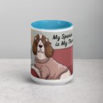 My Spaniel Is My Therapist Coffee Mug - Image 16