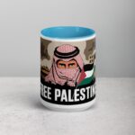 Free Palestine Freedom Fighter Mug - Image 16