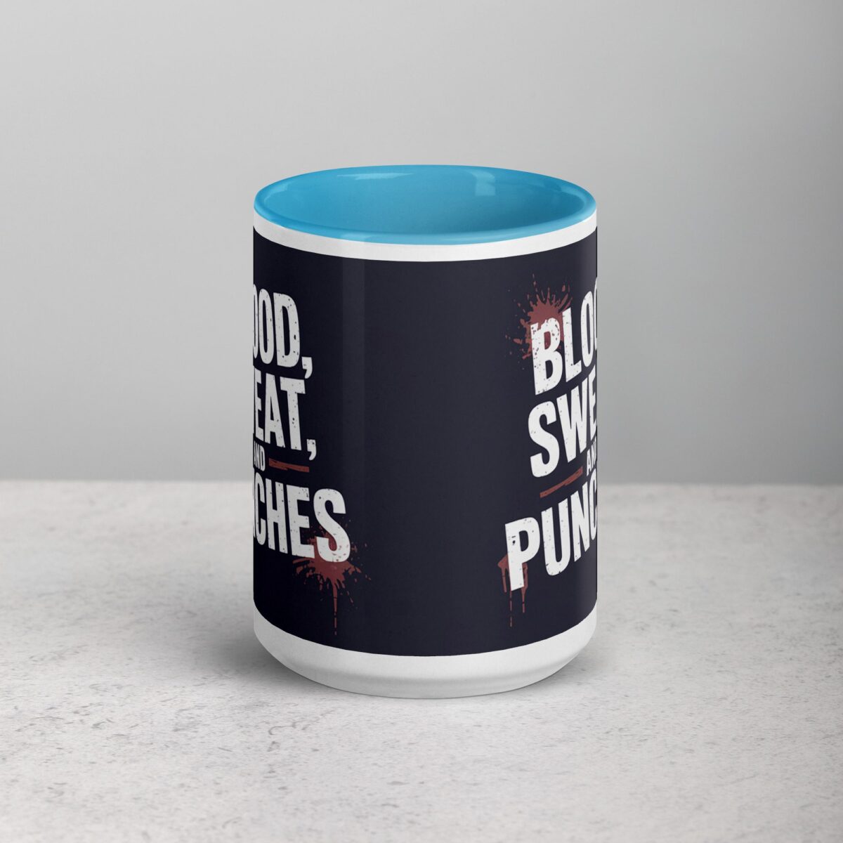 Blood, Sweat, and Punches Boxing Mug - Image 16